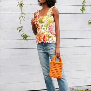 Farm Rio smocked tank | S